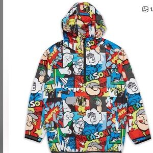 POPEYE JACKET MEDUIM MENS/UNISEX REASON MULTI-COLOR NWT